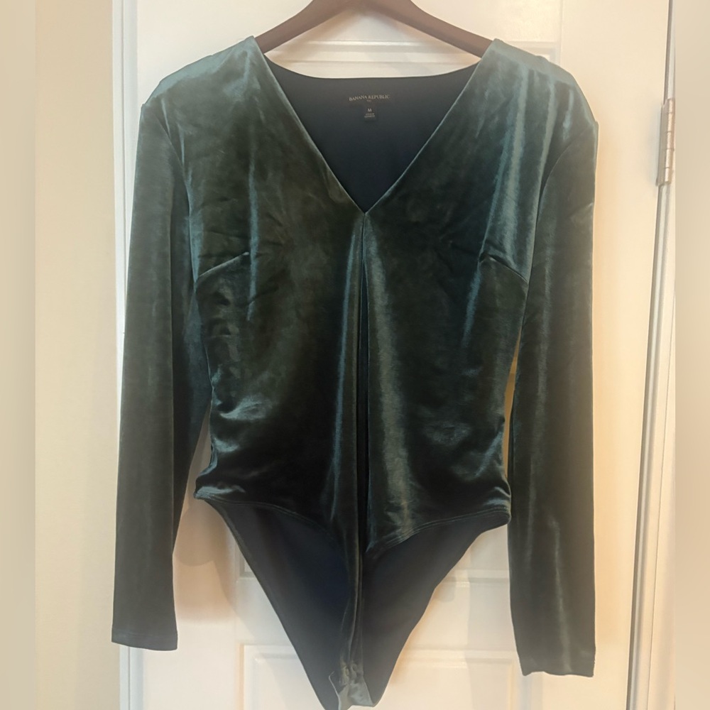 Banana Republic Velvet Bodysuit